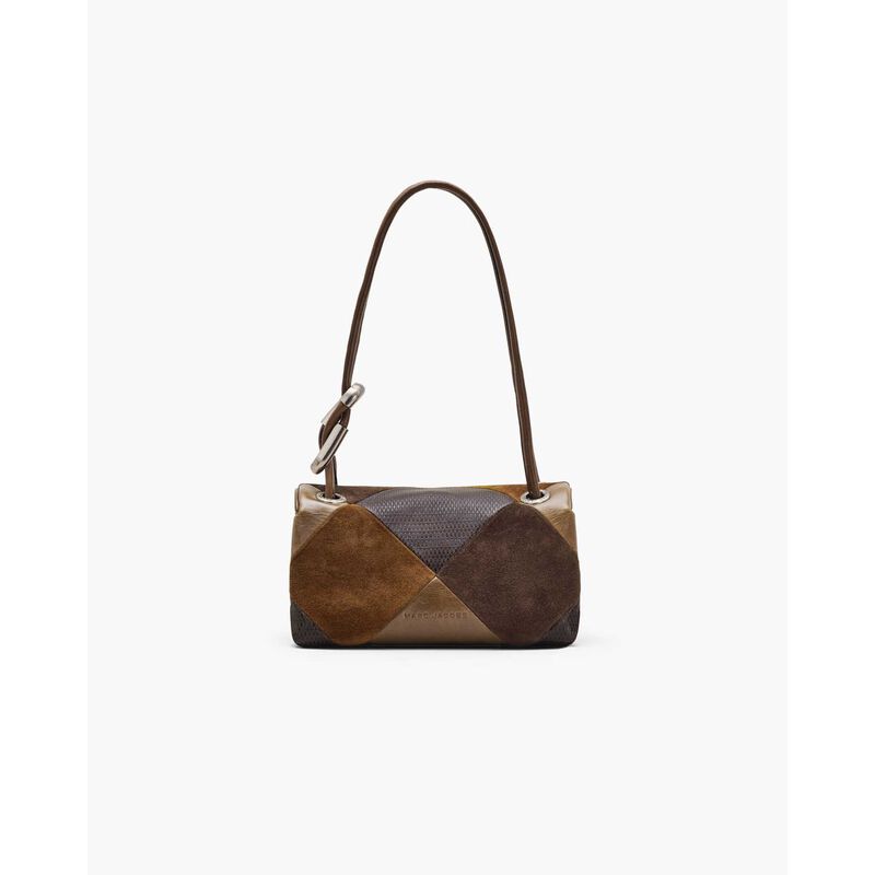 MARC JACOBS The Suede Patchwork Mini Dual Shoulder Bag image number 3
